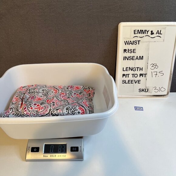 Boden Womens Margot Scoop Neck Dress Size 10 White Red Paisley Modal Pockets - Picture 11 of 11